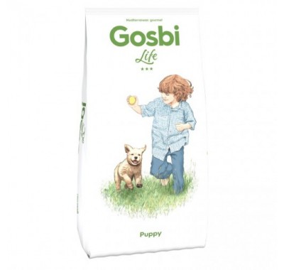 Gosbi Life Puppy для цуценят всіх порід з куркою та рибою 15кг 299