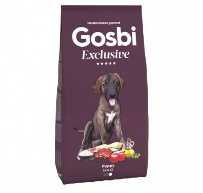 Gosbi Exclusive Puppy Maxi для щенков крупных пород с курицей и рыбой 12кг 1365