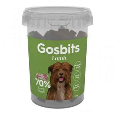 Gosbits Lamb Ласощі для собак з ягнятком 300г 112