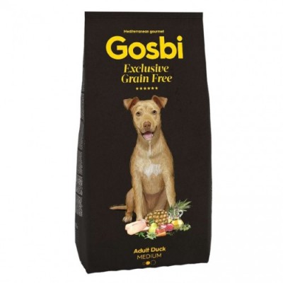 Gosbi Exclusive Grain Adult Duck Medium для дорослих собак середніх і великих порід з качкою 12кг 297