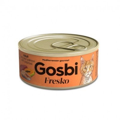 Gosbi Fresko Cat Adult Tuna Salmon & Papaya для дорослих кішок 70г 1518