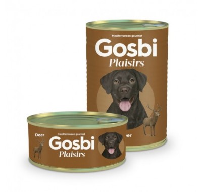 Gosbi Plaisirs Deer для дорослих собак з оленіною 400г 2048