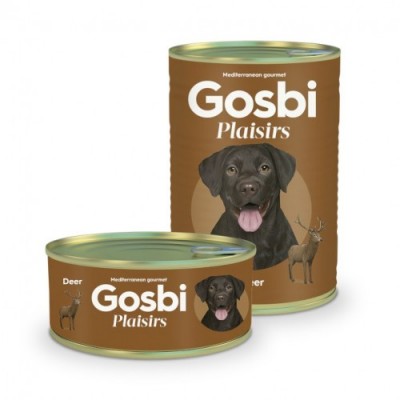 Gosbi Plaisirs Deer для дорослих собак з оленіною 400г 2048