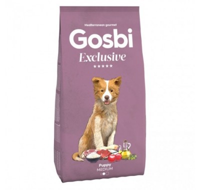 Gosbi Exclusive Puppy Medium для цуценят середніх порід з куркою та рибою 500г 2017