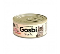 Gosbi Fresko Cat Adult Turkey & Ham для дорослих кішок з індичкою та шинкою 70г 464