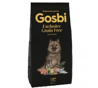 Gosbi Exclusive Grain Free Light Mini для дорослих собак дрібних порід порід з індичкою та білою рибою 2кг 3236