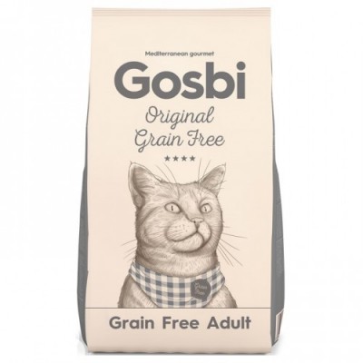 Gosbi Original Cat Grain Free Adult Беззерновой корм для взрослых котов и кошек 1кг 2925