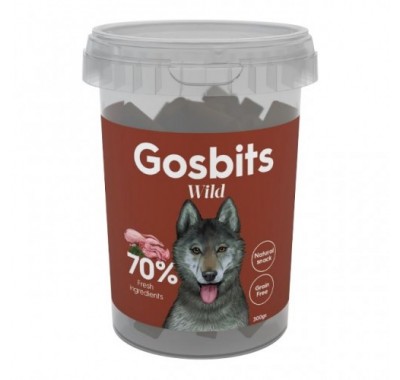 Gosbits WildI Ласощі для собак з дичиною 300г 75