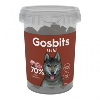 Gosbits WildI Ласощі для собак з дичиною 300г 75