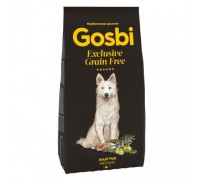 Gosbi Exclusive Grain Free Adult Fish Medium для взрослых собак средних и крупных пород с рыбой 12кг 1006