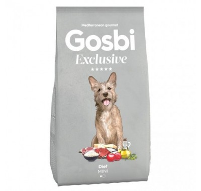 Gosbi Exclusive Diet Mini для дорослих собак міні схильних до набору ваги порід з куркою 2кг 1419