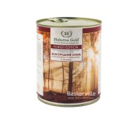 Консервований корм для собак. Hubertus Gold. Благородний олень з пастернаком смородиною та зеленню, 800г 669459/60021/5582