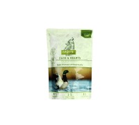 Вологий корм для собак Isegrim Roots Качка з курячим серцем 410г 95756/1025