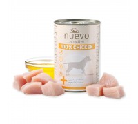 Консерва для собак із чутливим травленням NUEVO SENSITIVE Chicken з куркою, 400 г, 95154