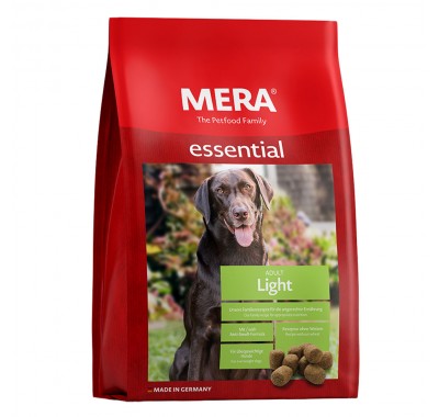 Сухой корм Mera essential Light для взрослых собак с лишним весом 12,5 кг. 61050 