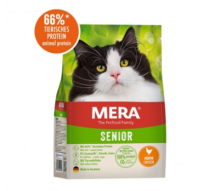 Сухий корм Mera Cats Senior Сhicken  для котів похилого віку з куркою, 2 кг 38842 