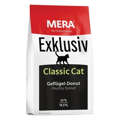 Сухий корм Mera Exclusiv Classic Cat Geflugel для котів із птицею, 20 кг 75060 