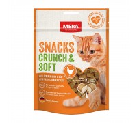 Ласощі для кішок Mera SNACKS Crunch & Soft Huhn&Käse снеки з куркою та сиром, 200 г 83430 