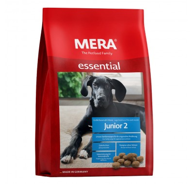 Сухой корм Mera essential Junior 2 для юниоров больших пород собак с 6 месяцев 12,5 кг 60550 
