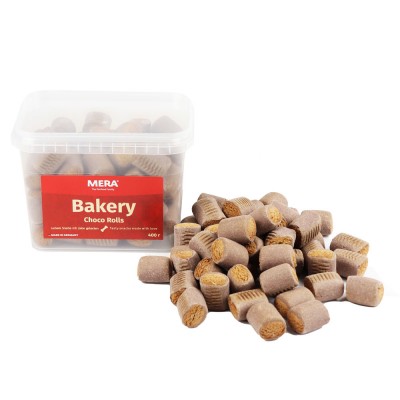 Ласощі для собак Mera Choco Rolls шоколадні рулетики для собак (3см), 400 г 7065 