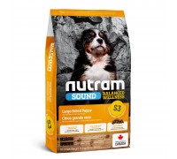 Nutram S3 Sound Balanced Wellness Large Breed Puppy 11,4 кг 