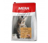 Сухий корм Mera finest fit Indoor для котів, які утримуються у приміщенні, із свіжим м'ясом птиці та лісовими ягодами, 4 кг 33734 