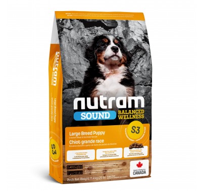 Nutram S3 Sound Balanced Wellness Large Breed Puppy 20 кг 