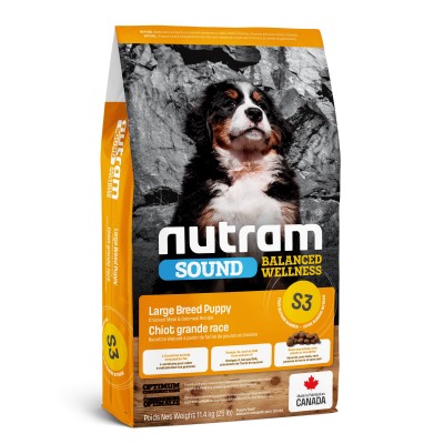 Nutram S3 Sound Balanced Wellness Large Breed Puppy 20 кг 