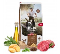 Сухий корм Mera Pure Sensitive fresh meat Rind & Kartoffel для дорослих собак із свіжим м'ясом яловичини і картоплі 1 кг 57481 