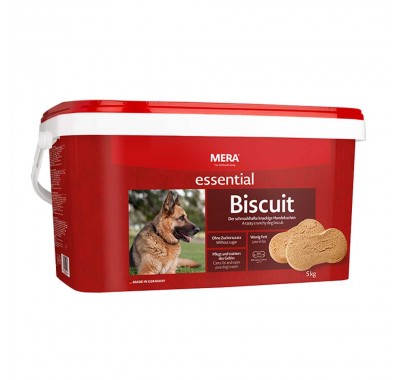 Ласощі для собак Mera essential Biscuit хрустке бісквітне печиво для собак, 5 кг 44636 