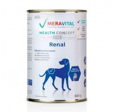 Ветеринарна дієта Mera MVH Renal для собак при хворобах нирок 400 г 720274 