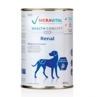 Ветеринарна дієта Mera MVH Renal для собак при хворобах нирок 400 г 720274 
