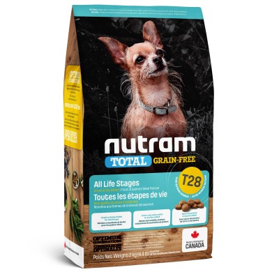 Nutram T28 Total Grain-Free з лососем та фореллю 340 г 