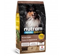 Nutram T23 Total Grain-Free з індичкою, куркою та качкою 11,4 кг 