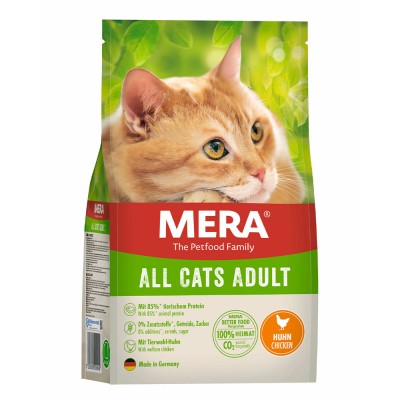 Сухий корм Mera Cats All Adult Chicken  для дорослих котів всіх порід з куркою, 10 кг 38445 