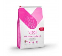 Ветеринарна дієта Mera MVH Skin Control + Allergic для котів при дерматозі та надмірному випаданні шерсті 3 кг 740497 