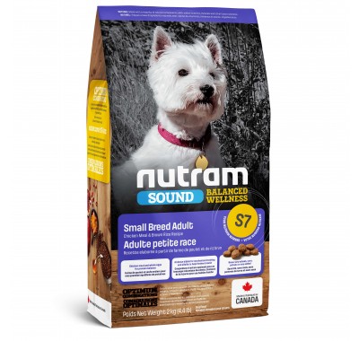 Nutram S7 Sound Balanced Wellness Small Breed Adult 340 г 