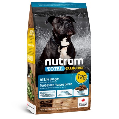 Сухий корм для собак Nutram T25 Grain-Free з лососем та фореллю 11,4 кг 