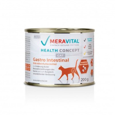 Ветеринарна дієта Mera MVH Gastro Intestinal для котів при розладах травлення 200 г 760070 