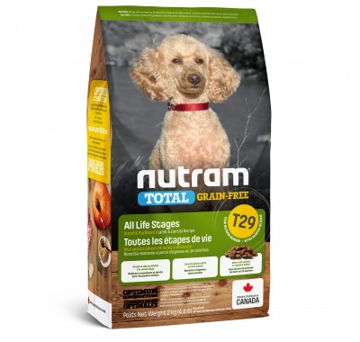 Nutram T29 Total Grain-Free з ягнятком та овочами 2 кг 