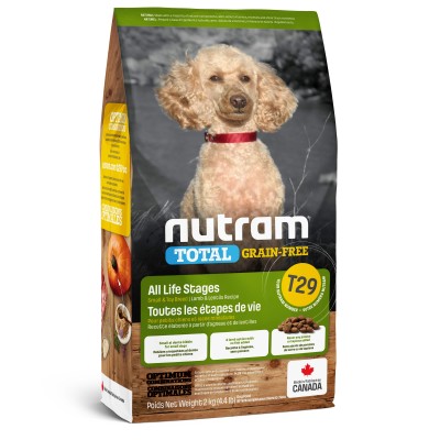 Nutram T29 Total Grain-Free з ягнятком та овочами 2 кг 