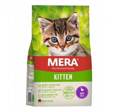 Сухий корм Mera Cats Kitten Duck  для кошенят з качкою, 2 кг 38342 