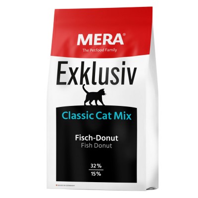 Сухий корм Mera Exclusiv Classic Cat Fish-Mix для котів із рибою, 20 кг 75160 