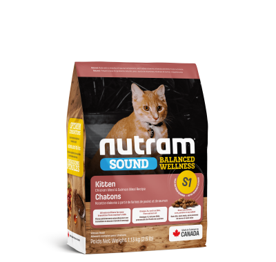 Nutram S1 Sound Balanced Wellness Kitten 340 г 