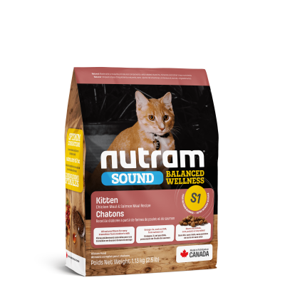 Nutram S1 Sound Balanced Wellness Kitten 340 г 