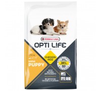 Сухий корм для цуценят міні та малих порід Opti Life Puppy Mini курка 2.5кг (311561)