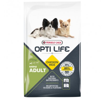 Сухий корм для собак міні та малих порід Opti Life Adult Mini курка 2.5кг (311455)