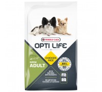 Сухий корм для собак міні та малих порід Opti Life Adult Mini курка 7.5кг (311462)