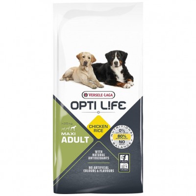 Сухий корм для собак великих порід Opti Life Adult Maxi курка, 12.5кг (311400)