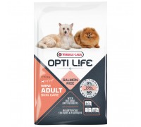 Сухий корм для собак міні та малих порід Opti Life Adult Skin Care Mini лосось 2.5кг (311486)